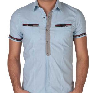 پیراهن آستین کوتاه